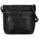 Stylová dámská koženková crossbody kabelka Olbba, tmavě zelená