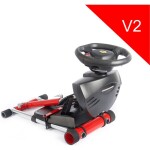 Wheel Stand Pro, stojan na volant a pedály pro Thrustmaster SPIDER, T80/T100,T150,F458/F430, červený