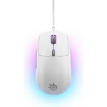 SteelSeries Rival 3 Gen 2 bílá / Herní myš / optická / 8500DPI / USB-A / 2m / 6 tlačítek (485015)