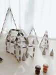 Connetix Connetix Tiles - Magnetická Stavebnice Průhledná Startovací Set 34 ks