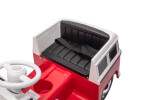 Mamido Elektrické autíčko Volkswagen T1 Classic Bus 12V | EVA | ECO červené