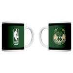 Hrnek Milwaukee Bucks NBA Logo & Shield (330 ml)