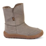 Dětské zimní barefoot boty TEX SUEDE Gray G3160250-3 - 34