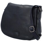 Menší dámská crossbody s velkou klopou Rashida, tmavě modrá