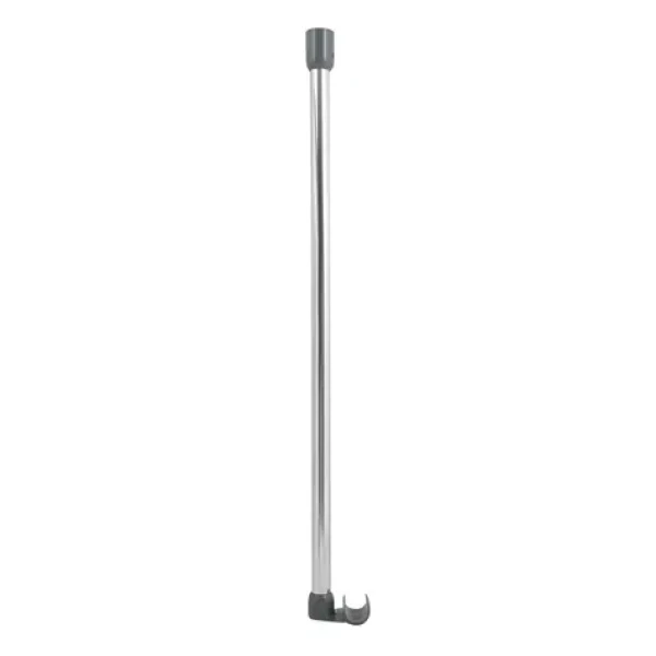 MSV držák tyče na sprchový závěs ALU chromovaný / Držák / Hliník / 60 cm