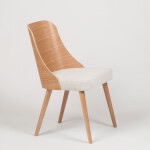 STIMA Jídelní židle KR47 čalouněná - dub