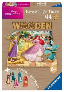 RAVENSBURGER Dřevěné puzzle Disney Princezny