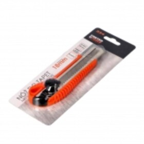 Nůž odlamovací kovová vodící lišta a tělo, 18 mm, FASTER TOOLS