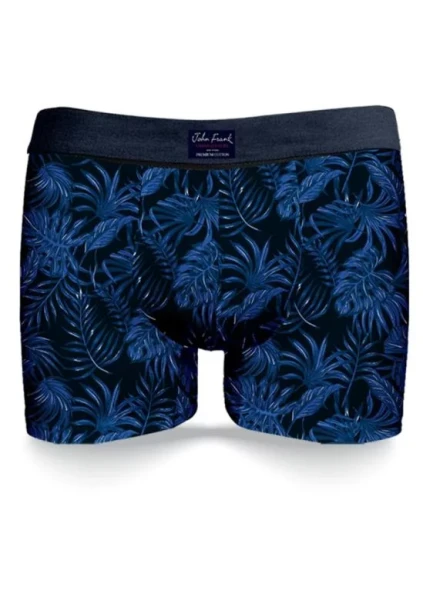 Pánské boxerky John Frank JFBUC146-LEAF
