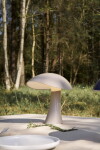 Louis Poulsen Přenosná lampa Rumee 220 Earth Grey, šedá barva, plast