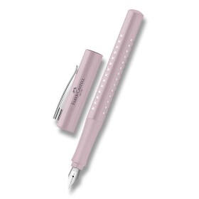 Plnicí pero Faber-Castell Sparkle, hrot F - světle růžové