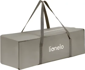 LIONELO Postýlka cestovní Mila 2v1 Beige Taupe / Skládací / Hmotnost 7,8 kg / Matrace 4 cm (LO-MILA BEIGE TAUPE)