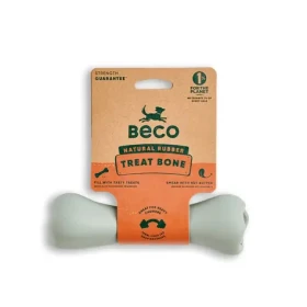 BeCoThings Beco Treat Bone zelená 17.5cm / Hračka pro psy (BG-756353)