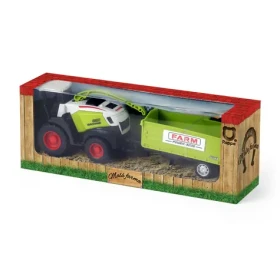 RAPPA Traktor/kombajn kovový s vlečkou