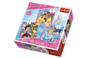 Puzzle Disney Kouzelný svět 3v1