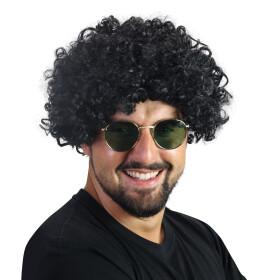 Rappa Paruka afro mega černá