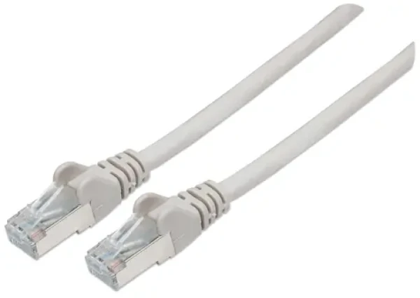 Intellinet Cat6A šedá / Patch kabel / S/FTP / LSZH / RJ-45 / 1,5 m (317139)
