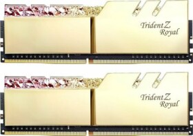 G.Skill Trident Z Royal Gold 16GB (2x8GB) 3200 MHz / DDR4 / CL16-18-18-38 / 1.35V / XMP 2.0 / LED podsvícení (F4-3200C16D-16GTRG)