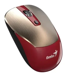 Genius NX-7125 zlato-červená / Optická bezdrátová myš / 1200 dpi / Copilot / 4 tlačítka (31030044403)