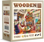 WOODEN CITY Dřevěné puzzle Přání v knihovně