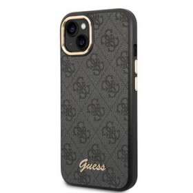 Pouzdro Guess PC/TPU 4G Metal Camera Outline iPhone 14 Plus černé