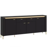 Komoda Norica LAZK03 U114 4D2S černá