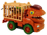 Mamido Konstrukční autíčko dinosaur oranžové