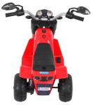 Mamido Dětská elektrická motorka MiniBike červená