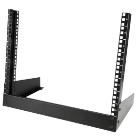 StarTech Otevřený rack 8U černý / Otevřený rack / 19" / max. nosnost 50 kg / ocel (RK8OD)