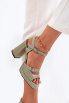 Sandály na podpatku model 212825 Step in style 37