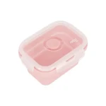 NILS Camp NC4105 355ml růžový / Skládací svačinový box (5908261683077)