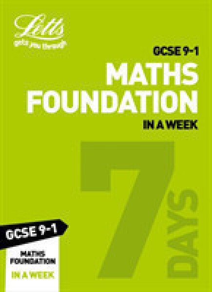 Collins GCSE 9-1 Maths Foundation In A Week - Mapp Fiona