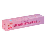 The Cabinet of CURIOSITEAS Dřevěné míchátko s cukrovými krystaly Strawberry Daiquiri – set 6 ks, růžová barva, dřevo