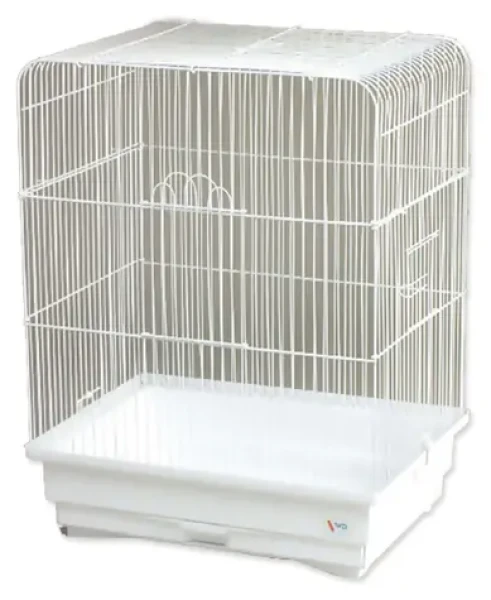 Bird Jewel K2 bílá / Klec / 45,5x33,5x59,5 cm / pro andulky a kanárky (2702-05)