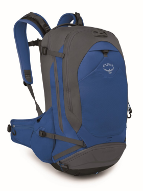Cyklistický batoh Osprey Escapist 30L Postal blue S/M