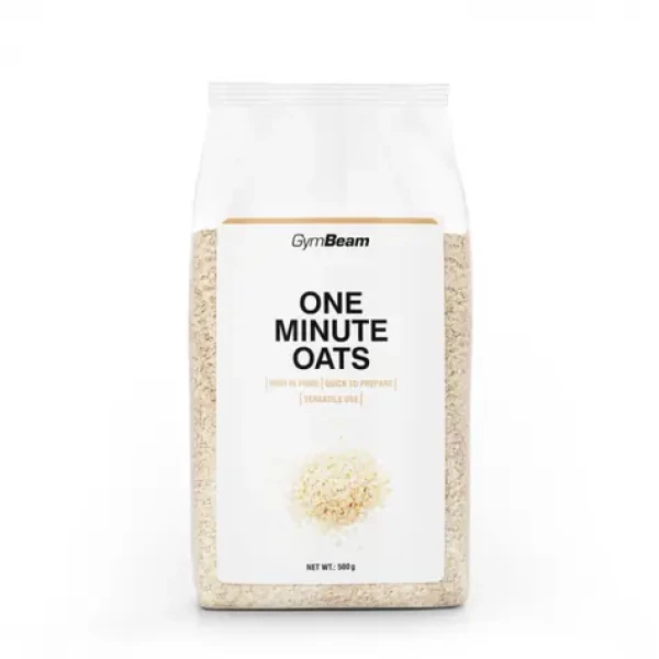 Minutové ovesné vločky - GymBeam (500 g) (75292-1-500g)