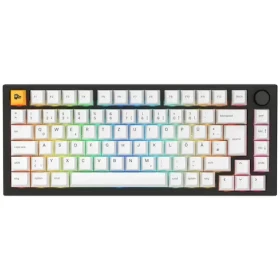 Glorious GMMK Pro Black Slate 75% TKL černá / herní klávesnice / mechanická / spínače Fox / RGB / DE Layout (GLO-GMMK-P75-FOX-ISO-B-DE)