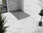 MEXEN - Stone+ sprchová vanička obdélníková 120x70, šedý beton 44617012
