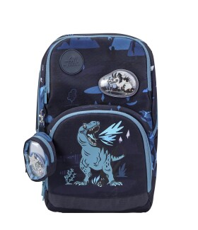 Ergonomický školní Frii of Norway Easy 22l Dinosaur Dark Blue