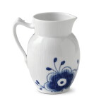 Royal Copenhagen Porcelánový džbánek na mléko Blue Fluted Mega 380 ml, bílá barva, porcelán