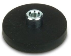 Pogumovaný magnetický úchyt s vnitřním závitem - 31 mm M4