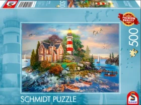 SCHMIDT Puzzle Maják na skále