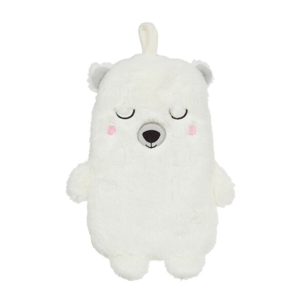 Sass & belle Termofor Nanook Polar Bear, bílá barva, textil