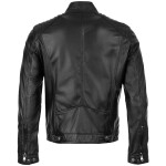 Pánská Kožená Bunda Ranger Brixton Černá Velikost: 4XL