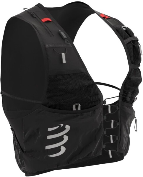 Compressport UltRun S Pack Evo 10l Black - Běžecký batoh Compressport UltRun S Pack Evo 10 Velikost textilu: S