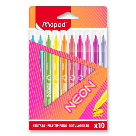 Fixy dětské Maped Neon, sada 10 ks