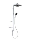 IDEAL STANDARD - CeraTwist ALU+ Sprchový set bez baterie, 26x26 cm, 2 proudy, stříbrná BE213SI
