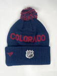 Outerstuff Dětská zimní čepice Colorado Avalanche NHL Cufed Knit With Pom