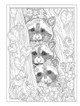 Creative Haven Wondrous Wildlife, antistresové omalovánky, Marjorie Sarnat