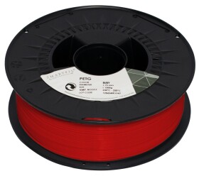 PETG filament Ruby červený 1,75 mm Smartfil 1 kg